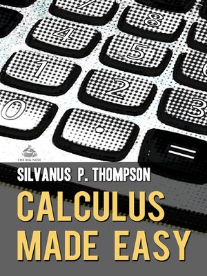 cover image of Calculus Made Easy